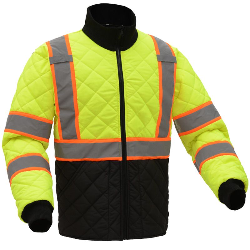 HiVis Quilted Safety Jacket